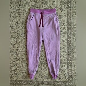 Figs Scrub Bottoms Dusk Lilac Purple XS